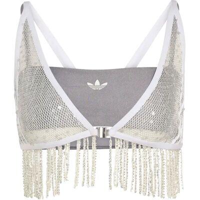 Adidas Originals Canotta Sunset Rhythms Sparkling Grey Three / Dash Grey S Adidas Originals Canotta Sunset Rhythms Sparkling Grey Three / Dash Grey S