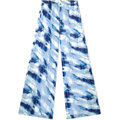 Armani Exchange Pantaloni Xw001752_af21550 Aqua Print 42 Armani Exchange Pantaloni Xw001752_af21550 Aqua Print 42
