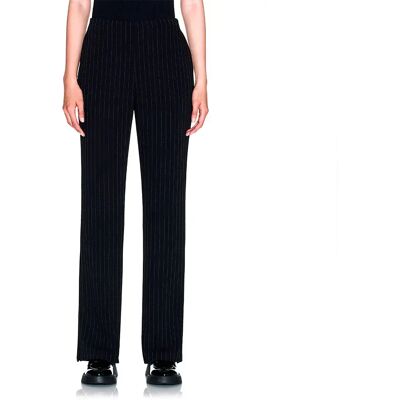 Armani Exchange Pantaloni Xw001793_af19011 Black / Desbreeze Pinstripes 38 Armani Exchange Pantaloni Xw001793_af19011 Black / Desbreeze Pinstripes 38