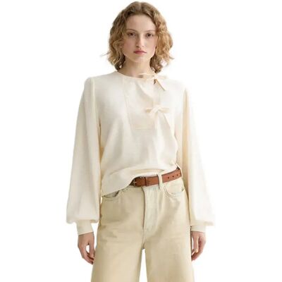 Scotch & Soda Blusa A Maniche Lunghe U9e01115t Eggnog XS Scotch & Soda Blusa A Maniche Lunghe U9e01115t Eggnog XS