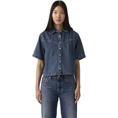 Levi´s ® Camicia A Maniche Corte Logan Tencel Tinted Times XS Levi´s ® Camicia A Maniche Corte Logan Tencel Tinted Times XS