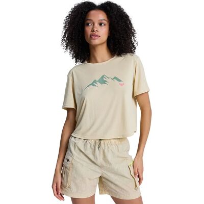 Roxy Top A Maniche Corte Boundless Spirit 3 Pebble L Roxy Top A Maniche Corte Boundless Spirit 3 Pebble L