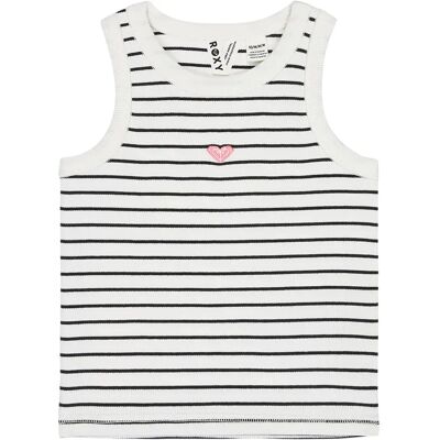 Roxy Maglietta Senza Maniche Iconic Days Rg Stripes Coconut Milk Down The Line 16 Anni Roxy Maglietta Senza Maniche Iconic Days Rg Stripes Coconut Milk Down The Line 16 Anni