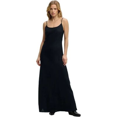 Superdry Vestito Lungo Senza Maniche Bias Cut Maxi Slip Black M Superdry Vestito Lungo Senza Maniche Bias Cut Maxi Slip Black M