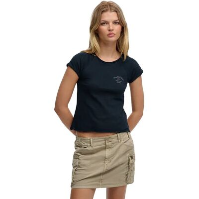 Superdry Maglietta A Maniche Corte Ath Ess Slub Graphic Eclipse Navy S Superdry Maglietta A Maniche Corte Ath Ess Slub Graphic Eclipse Navy S
