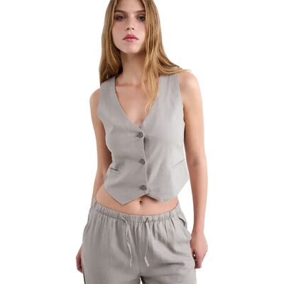 Balmohk Gilet 30000511 Rustic Deep Taupe XL Balmohk Gilet 30000511 Rustic Deep Taupe XL