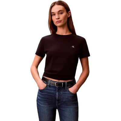 Calvin Klein Jeans Maglietta A Maniche Corte Lv07b22g Black XL Calvin Klein Jeans Maglietta A Maniche Corte Lv07b22g Black XL