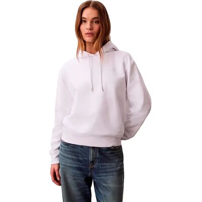 Calvin Klein Jeans Felpa Con Cappuccio Lv07c22g Bright White S Calvin Klein Jeans Felpa Con Cappuccio Lv07c22g Bright White S