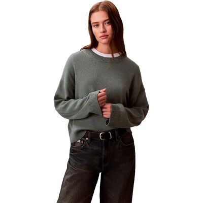 Calvin Klein Jeans Maglione Lv07d305g Autumn Green S Calvin Klein Jeans Maglione Lv07d305g Autumn Green S