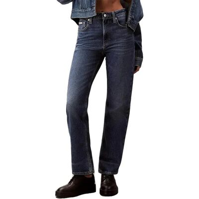 Calvin Klein Jeans Jeans A Vita Alta Lv07d73g Straight Fit Stanton 25 Calvin Klein Jeans Jeans A Vita Alta Lv07d73g Straight Fit Stanton 25