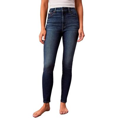Calvin Klein Jeans Jeans A Vita Alta Lv07d757g Skinny Fit Midtown Blue 25 Calvin Klein Jeans Jeans A Vita Alta Lv07d757g Skinny Fit Midtown Blue 25