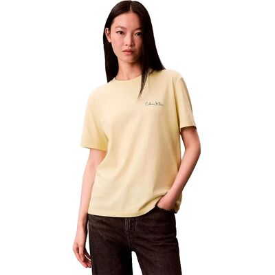 Calvin Klein Jeans Maglietta A Maniche Corte Lv07e809g Lime Spritz 2XS Calvin Klein Jeans Maglietta A Maniche Corte Lv07e809g Lime Spritz 2XS