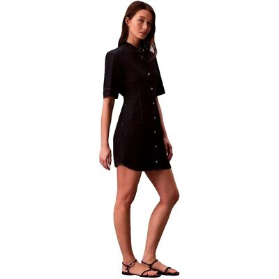Calvin Klein Jeans Vestito A Maniche 3/ Lv07f797g Rinse S Calvin Klein Jeans Vestito A Maniche 3/ Lv07f797g Rinse S