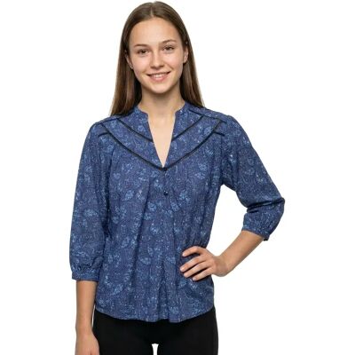 Pepe Jeans Blusa A Maniche 3/ Brigitte Union Blue XS Pepe Jeans Blusa A Maniche 3/ Brigitte Union Blue XS