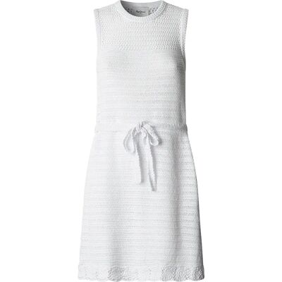 Pepe Jeans Vestito Corto Senza Maniche Kinah Antique White S Pepe Jeans Vestito Corto Senza Maniche Kinah Antique White S