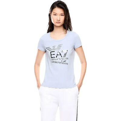 Ea7 Emporio Armani Maglietta A Maniche Corte 7w000977_af10373 Zen Blue S Ea7 Emporio Armani Maglietta A Maniche Corte 7w000977_af10373 Zen Blue S