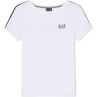 Ea7 Emporio Armani Maglietta A Maniche Corte Italian Spirit White S Ea7 Emporio Armani Maglietta A Maniche Corte Italian Spirit White S