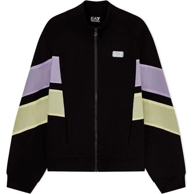Ea7 Emporio Armani Felpa Con Zip Contemporary Sport Black M Ea7 Emporio Armani Felpa Con Zip Contemporary Sport Black M