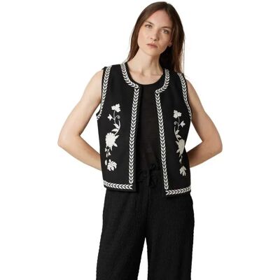 Deeluxe Gilet Di Maglia Floria Black L Deeluxe Gilet Di Maglia Floria Black L