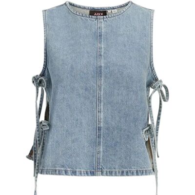 Jack & Jones Canotta Mabel Jjxx Blue Denim S Jack & Jones Canotta Mabel Jjxx Blue Denim S