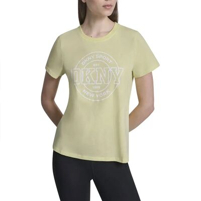 DKNY Maglietta A Maniche Corte Dw5900232 Lemon Light S DKNY Maglietta A Maniche Corte Dw5900232 Lemon Light S