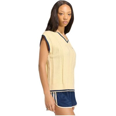 Adidas Originals Gilet Cable Knit Night Indigo XL Adidas Originals Gilet Cable Knit Night Indigo XL