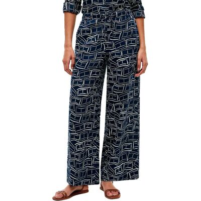Tommy Hilfiger Pantaloni Ww0ww8970 Linen Flag Feathers Dark Night Navy XL Tommy Hilfiger Pantaloni Ww0ww8970 Linen Flag Feathers Dark Night Navy XL