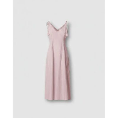 Pepe Jeans Vestito Midi Senza Maniche Francesca Mauve Purple XL Pepe Jeans Vestito Midi Senza Maniche Francesca Mauve Purple XL