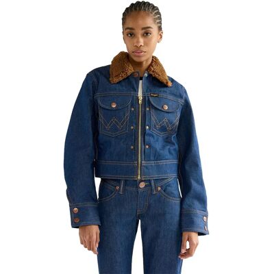 Wrangler Giacca Di Jeans Super Super Raw XL Wrangler Giacca Di Jeans Super Super Raw XL