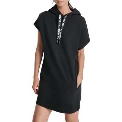 DKNY Vestito Corto A Maniche Corte Dp6d908 Black M DKNY Vestito Corto A Maniche Corte Dp6d908 Black M