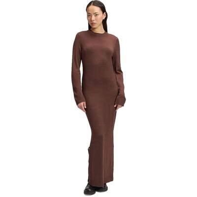 Lee Vestito Lungo A Maniche Lunghe Knitted Maxi Regular Fit Shaved Chocolate S Lee Vestito Lungo A Maniche Lunghe Knitted Maxi Regular Fit Shaved Chocolate S
