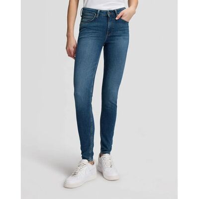 Lee Jeans A Vita Alta Skarlett Skinny Fit Mid Fade 26 Lee Jeans A Vita Alta Skarlett Skinny Fit Mid Fade 26