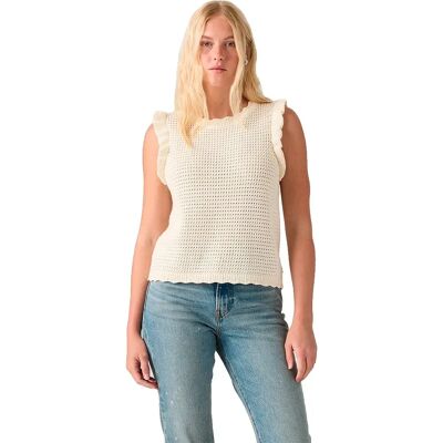 Levi´s ® Gilet Di Maglia Lulu Flutter Egret XS Levi´s ® Gilet Di Maglia Lulu Flutter Egret XS