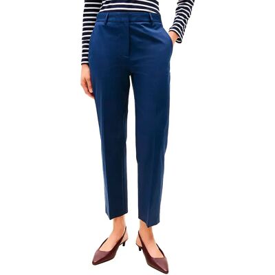 Tommy Hilfiger Pantaloni Chino Ww0ww050 Slim Straight Fit Pitch Blue 34 Tommy Hilfiger Pantaloni Chino Ww0ww050 Slim Straight Fit Pitch Blue 34