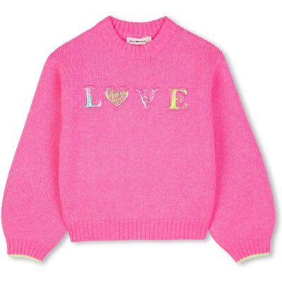 Billieblush Maglione U22467 Pink 10 Anni Billieblush Maglione U22467 Pink 10 Anni