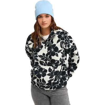 Roxy Giacca Live Out Loud Fleece Anthracite Polar Mo S Roxy Giacca Live Out Loud Fleece Anthracite Polar Mo S