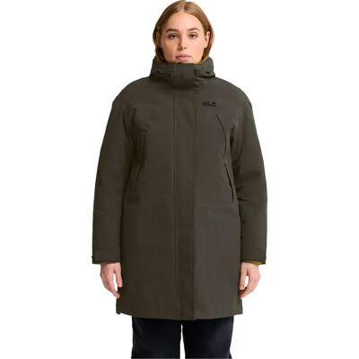 Jack Wolfskin Cappotto Ice Flare Obsidian Moss XS Jack Wolfskin Cappotto Ice Flare Obsidian Moss XS
