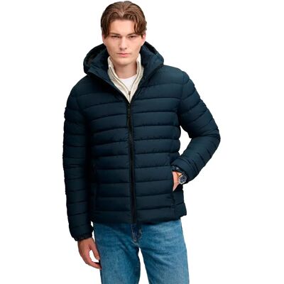 Superdry Giacca Fuji Midweight Padded Navy Blazer L Superdry Giacca Fuji Midweight Padded Navy Blazer L