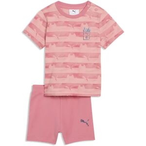 Puma Set A Maniche Corte X Gabby´s Dollhouse Minicats Wild Pink 9-12 Mesi Puma Set A Maniche Corte X Gabby´s Dollhouse Minicats Wild Pink 9-12 Mesi