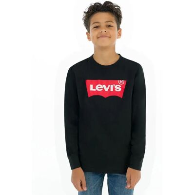 Levi´s ® Kids Maglietta A Maniche Lunghe Batwing Black 12 Anni Levi´s ® Kids Maglietta A Maniche Lunghe Batwing Black 12 Anni