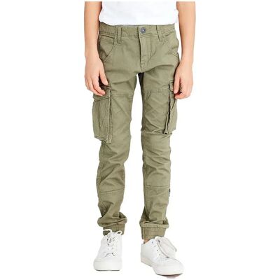 Name It Pantaloni Bamgo Regular Fitted Twill Deep Lichen Green 10 Anni Name It Pantaloni Bamgo Regular Fitted Twill Deep Lichen Green 10 Anni