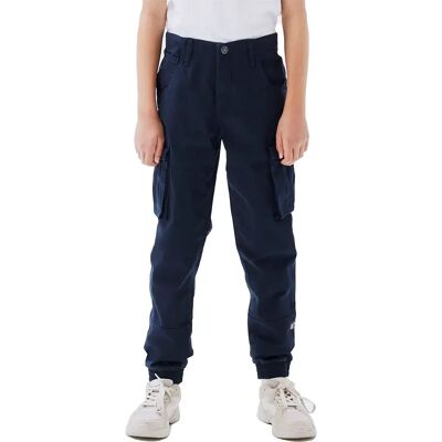 Name It Pantaloni Bamgo Regular Fitted Twill Dark Sapphire 13 Anni Name It Pantaloni Bamgo Regular Fitted Twill Dark Sapphire 13 Anni
