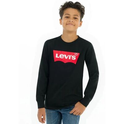 Levi´s ® Kids Maglietta A Maniche Lunghe Batwing Black 24 Mesi Levi´s ® Kids Maglietta A Maniche Lunghe Batwing Black 24 Mesi