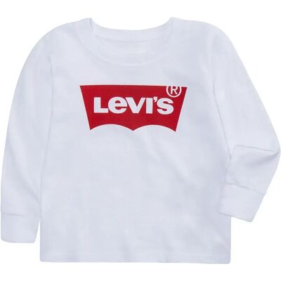 Levi´s ® Kids Maglietta A Maniche Lunghe Batwing White 24 Mesi Levi´s ® Kids Maglietta A Maniche Lunghe Batwing White 24 Mesi