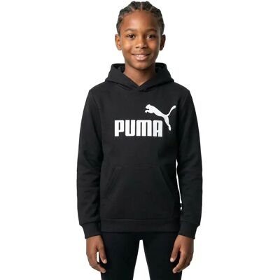 Felpa Con Cappuccio Essential Big Logo Puma Black 9-10 Anni Felpa Con Cappuccio Essential Big Logo Puma Black 9-10 Anni