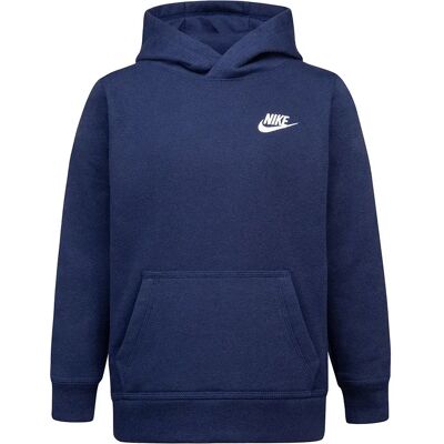 Nike Kids Felpa Club Fleece Midnight Navy 24 Mesi-3 Anni Nike Kids Felpa Club Fleece Midnight Navy 24 Mesi-3 Anni