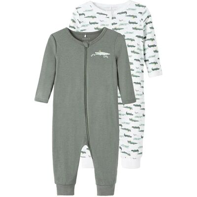 Name It Body A Maniche Lunghe Onesies 2 Unità Agave Green 0 Mesi Name It Body A Maniche Lunghe Onesies 2 Unità Agave Green 0 Mesi