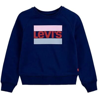 Levi´s ® Kids Felpa Batwing Crewneck Medieval Blue 10 Anni Levi´s ® Kids Felpa Batwing Crewneck Medieval Blue 10 Anni