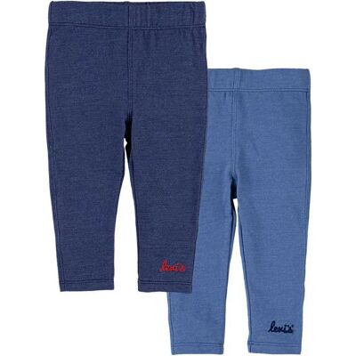 Levi´s ® Kids Leggings 2 pack classic Medieval Blue 24 Mesi Levi´s ® Kids Leggings 2 pack classic Medieval Blue 24 Mesi
