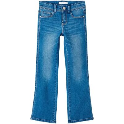 Name It Jeans Polly Skinny Boot Fit 112 Dark Blue Denim 8 Anni Name It Jeans Polly Skinny Boot Fit 112 Dark Blue Denim 8 Anni